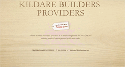 Desktop Screenshot of kildareproviders.ie